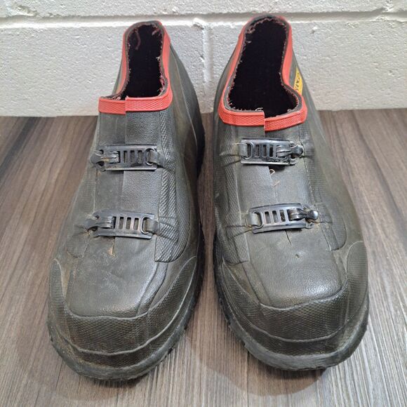 Ranger by Honeywell  Rubber Supersized 5" 2 Buckle Overshoe Black Men's Size 10 - Picture 2 of 5